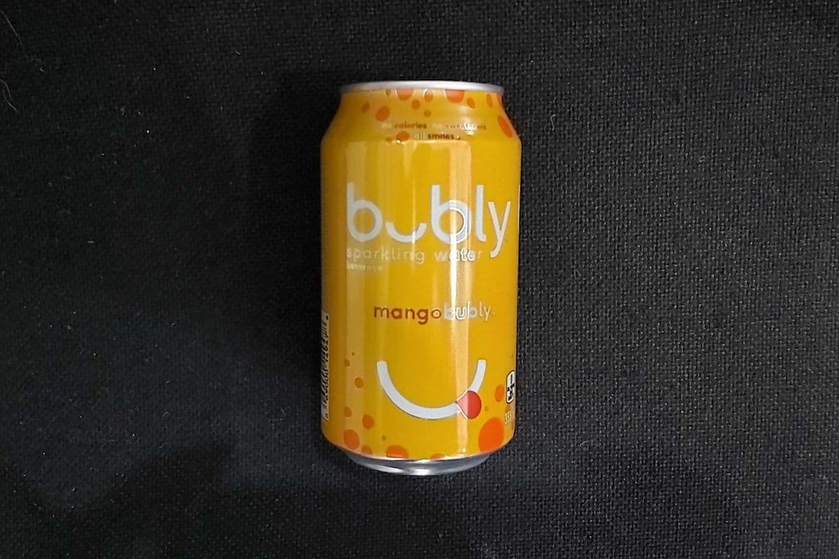 Nouveau! Bubly d'eau pétillante Mangue / sparkling water Mango