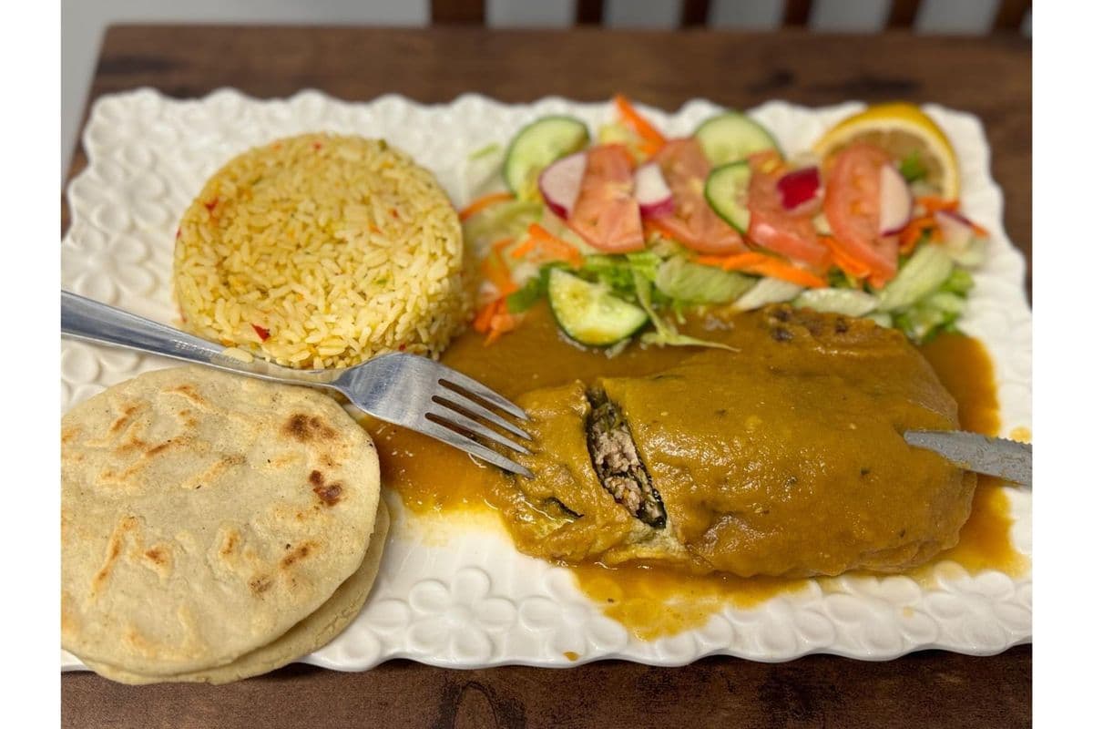 Salvadoran Stuffed Pepper (Chile Relleno)