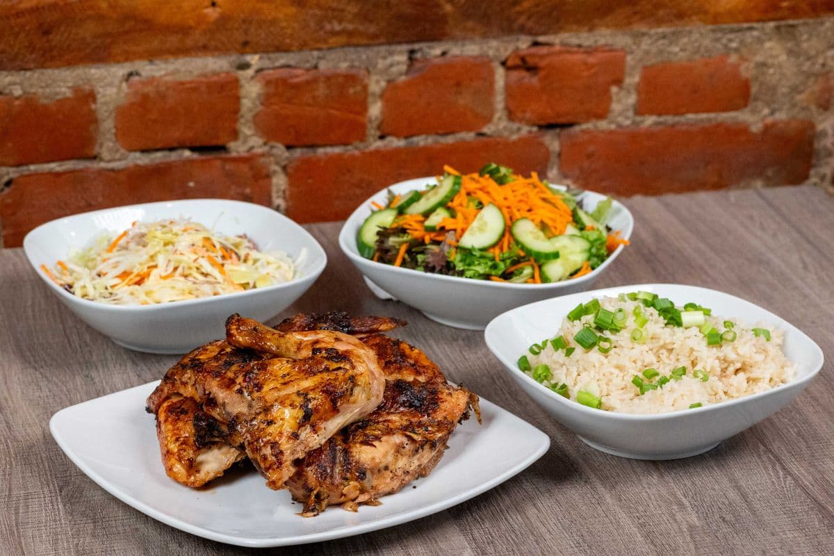 Whole Chicken with Three Sides