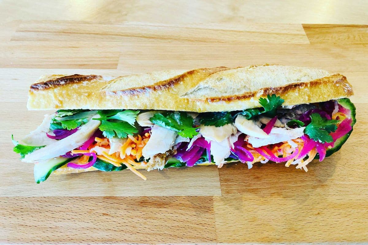 Banh mi au poulet