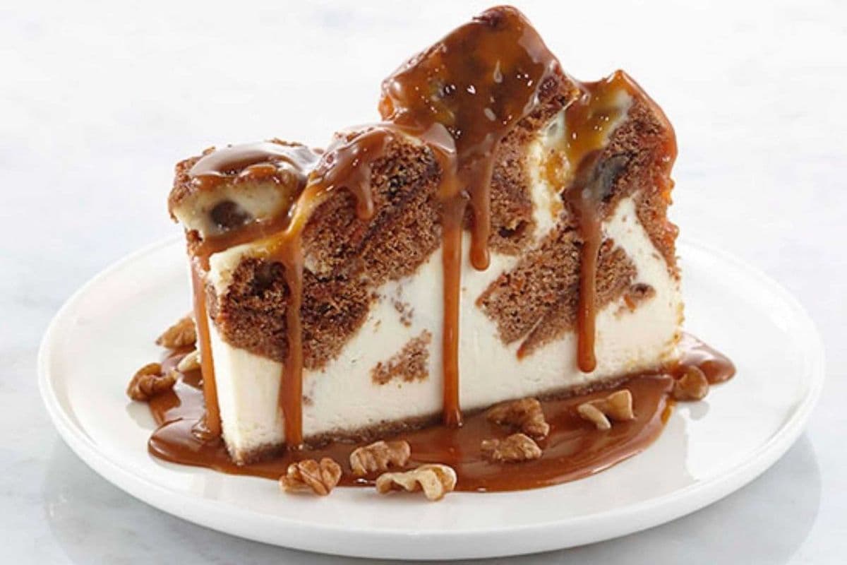 Carrot Caramel Cheesecake