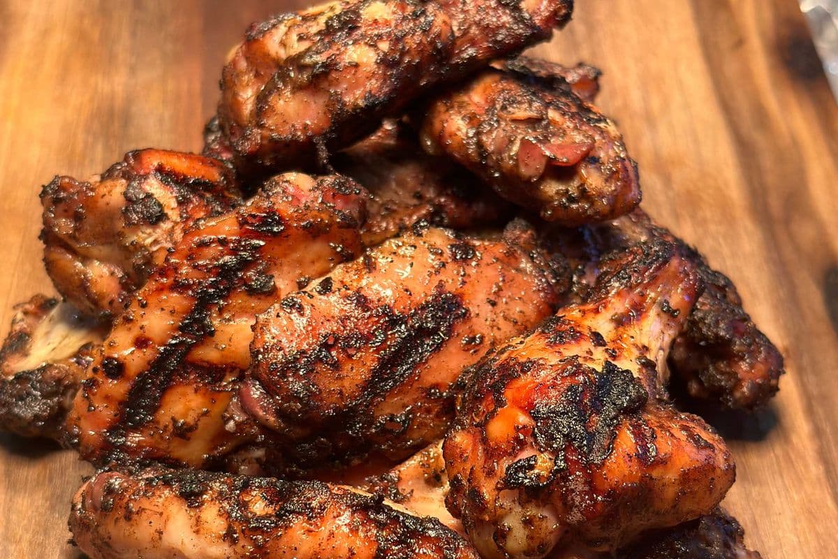 Smoked Chicken Wings - Carolina