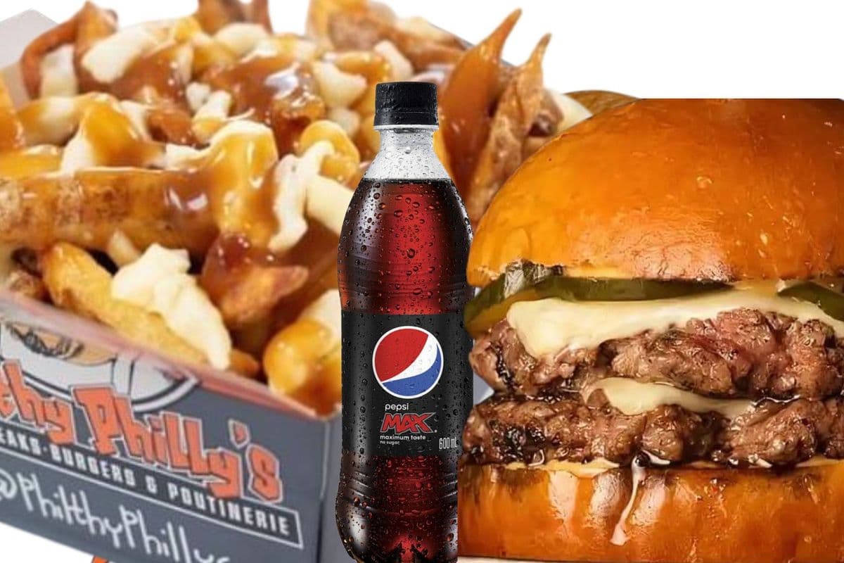 One Patty Broad Street Burger Combo With Poutine