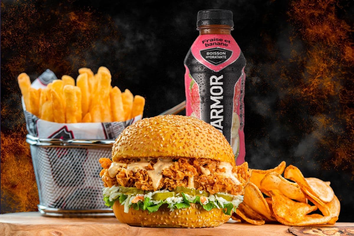 #9 TRIO BURGER POULET CLASSIC