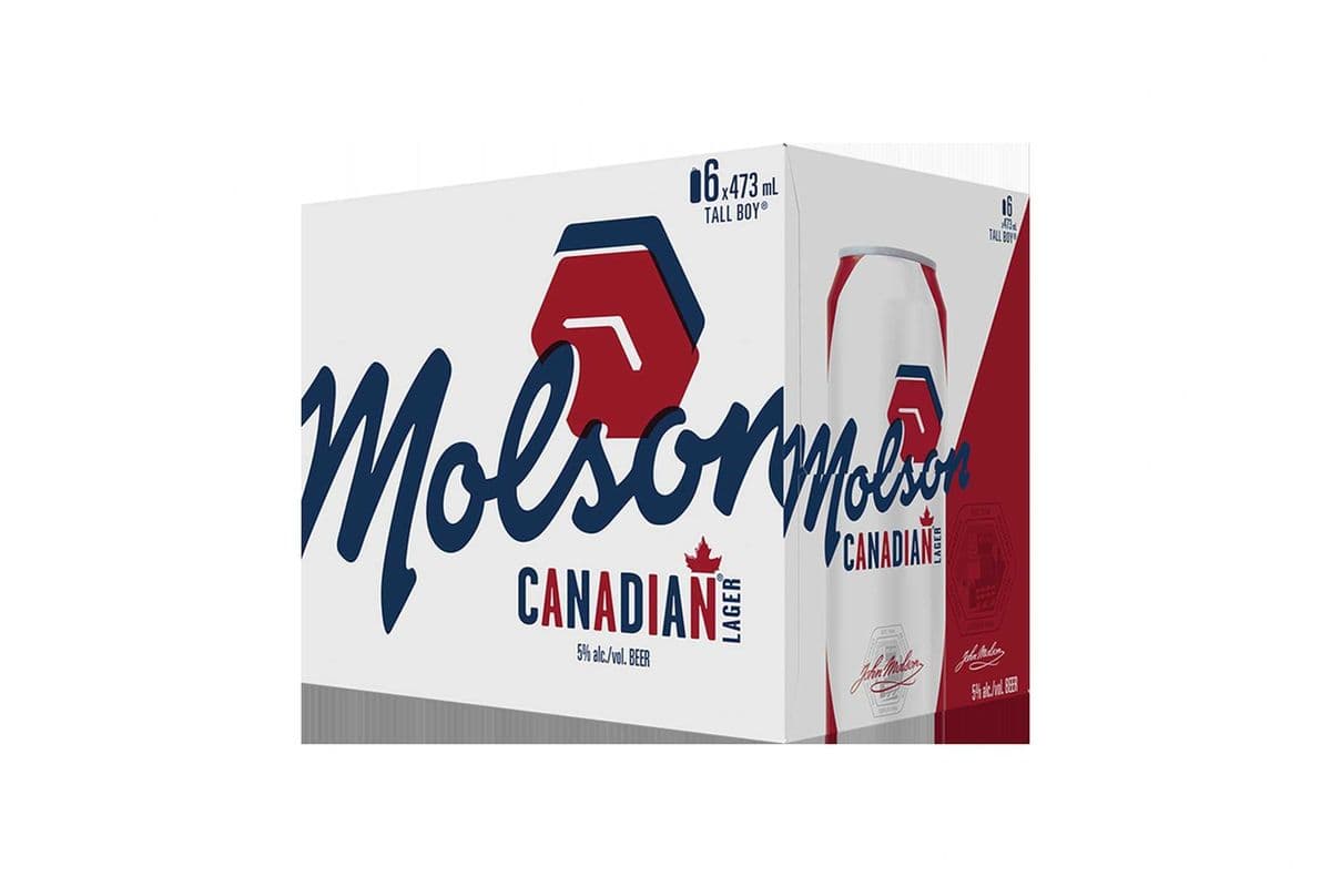 MOLSON CANADIAN 6 X Can 473 ml (6 x 473 ml Cans)