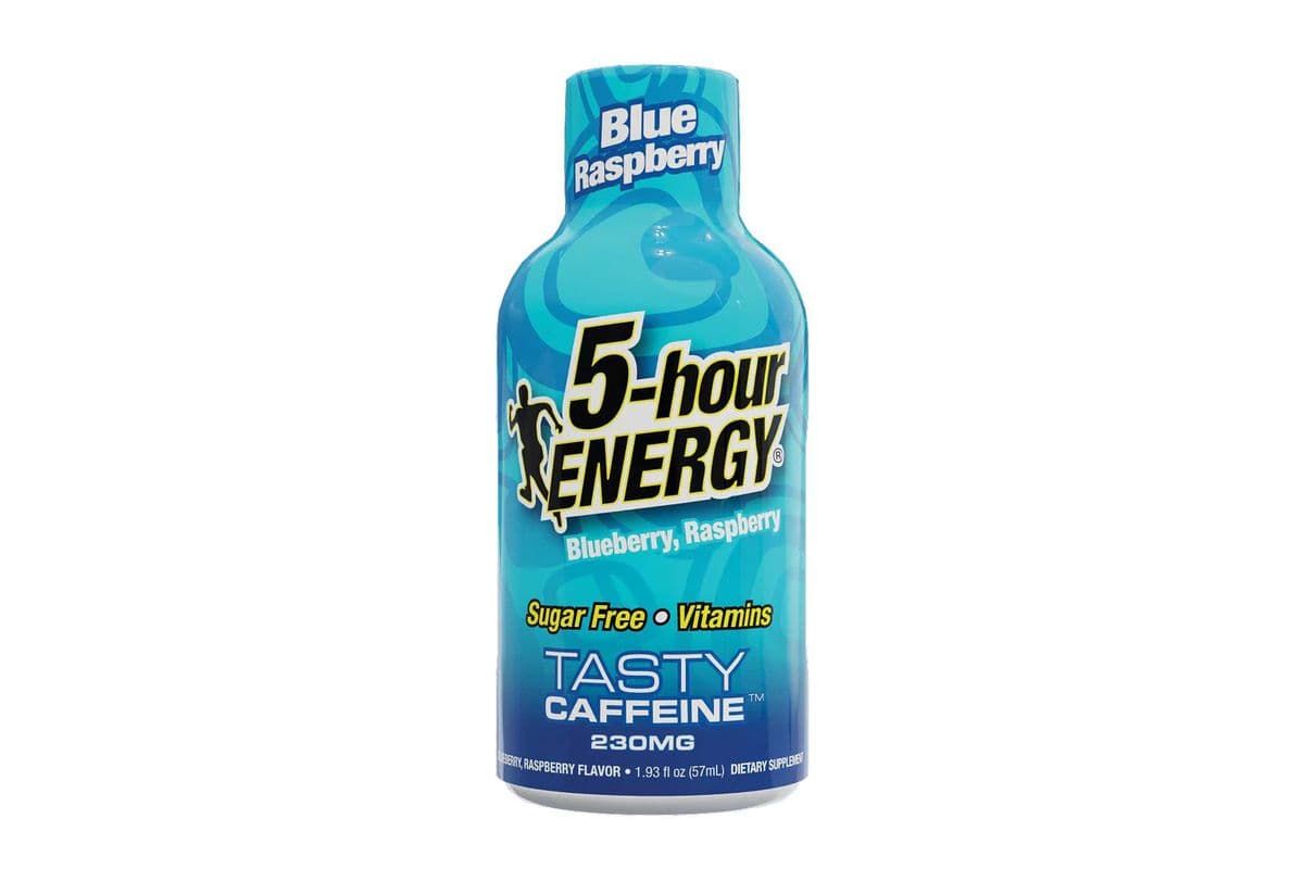 Blue Raspberry Flavor Extra Strength 5-hour ENERGY Shots (57ml)