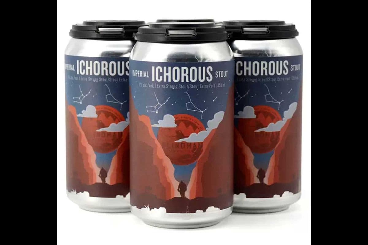 BLINDMAN IMPERIAL ICHOROUS STOUT (4 x 355ML CANS) (4 x 355ML)