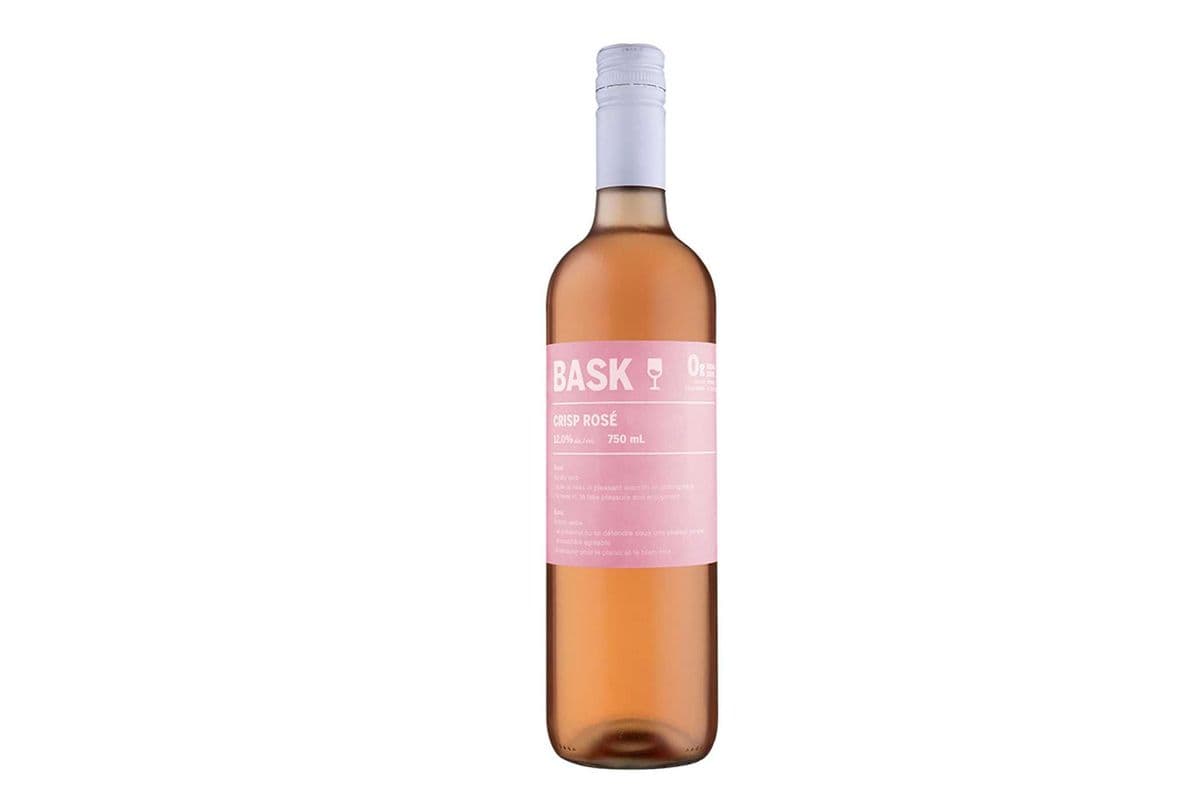 Bask - Low Calorie Crisp Rose - British Columbia (1 x 750mo)