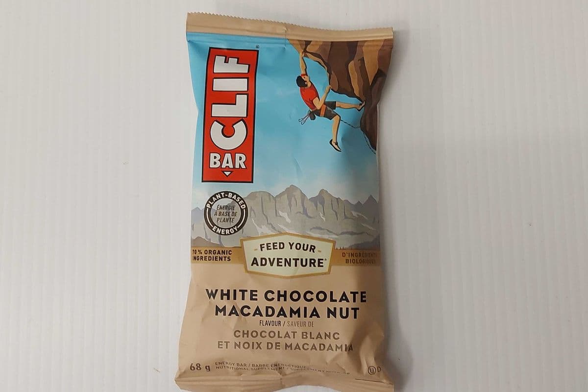 Clif white chocolate