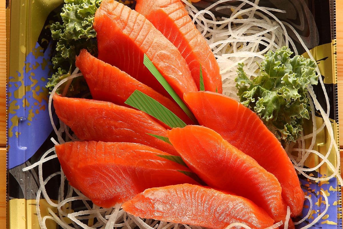 Sockeye Salmon Sashimi