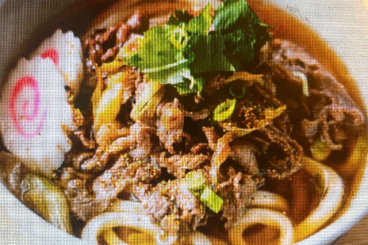 Beef Udon Soup (牛肉乌冬汤面)