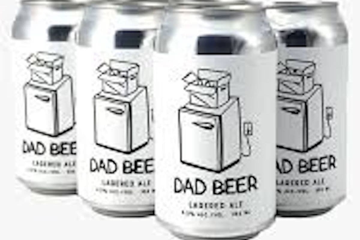 DAD BEER LAGERED ALE 4X6 355ML CANS (6 x 355ML)