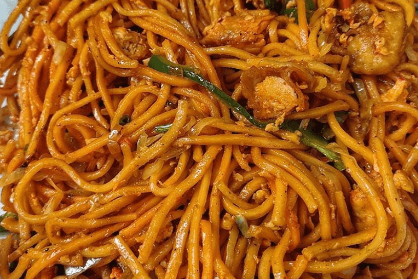 1002. Manchurian-Style Hake Chow Mein