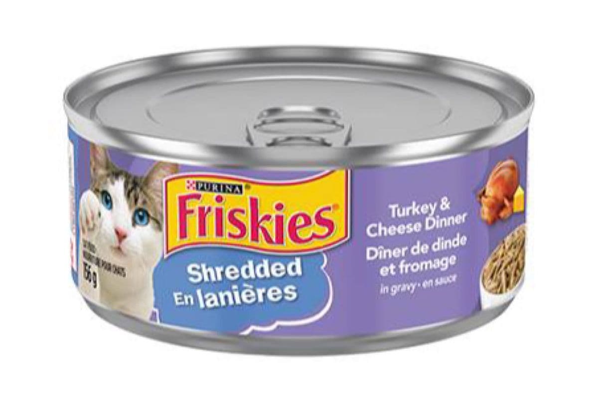 Friskies - En Lanières, Diner de Dinde et Fromage / Shredded, Turkey & Cheese Dinner (156 g)