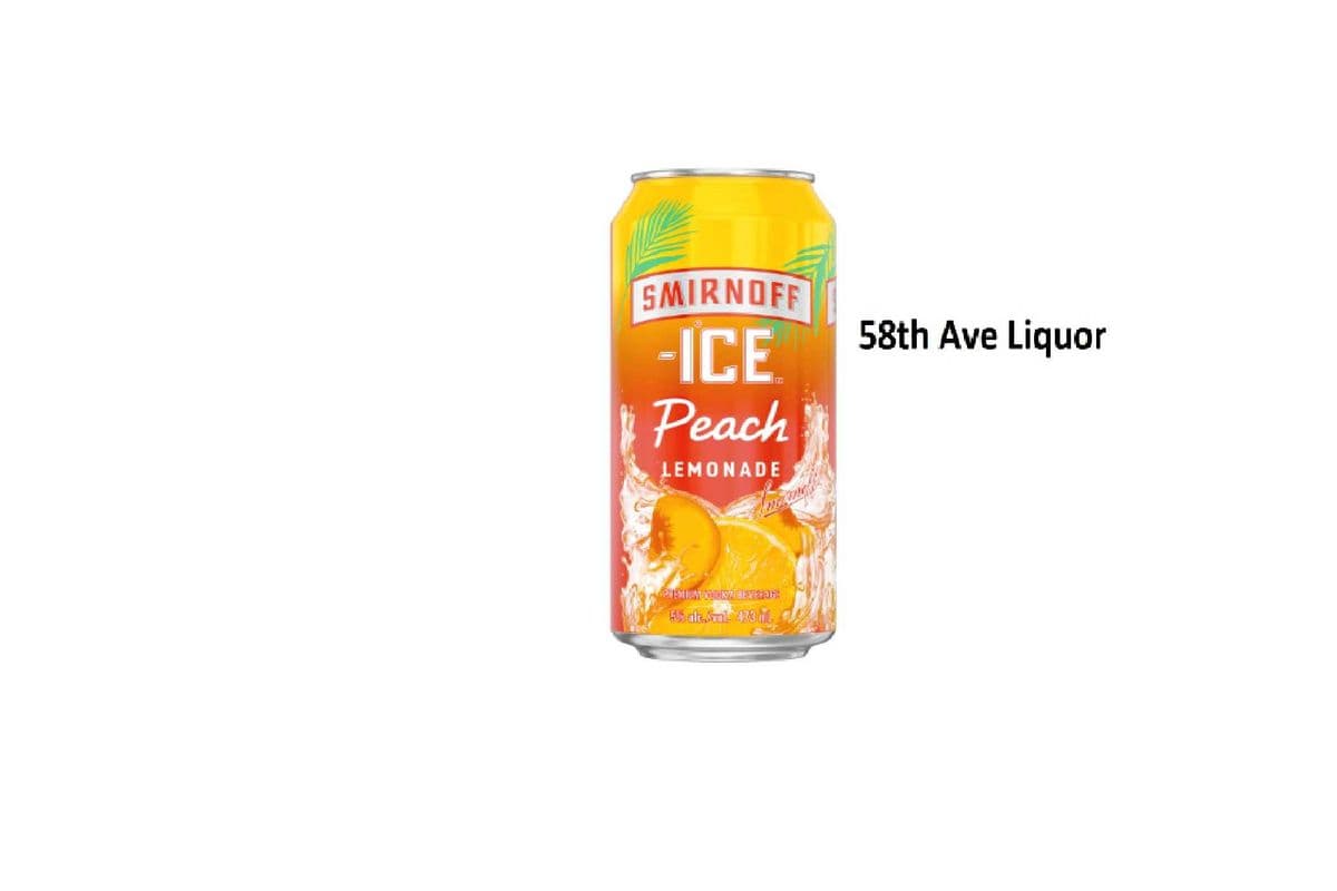 SMIRNOFF ICE PEACH LEMONADE CAN (1 x 473ML)