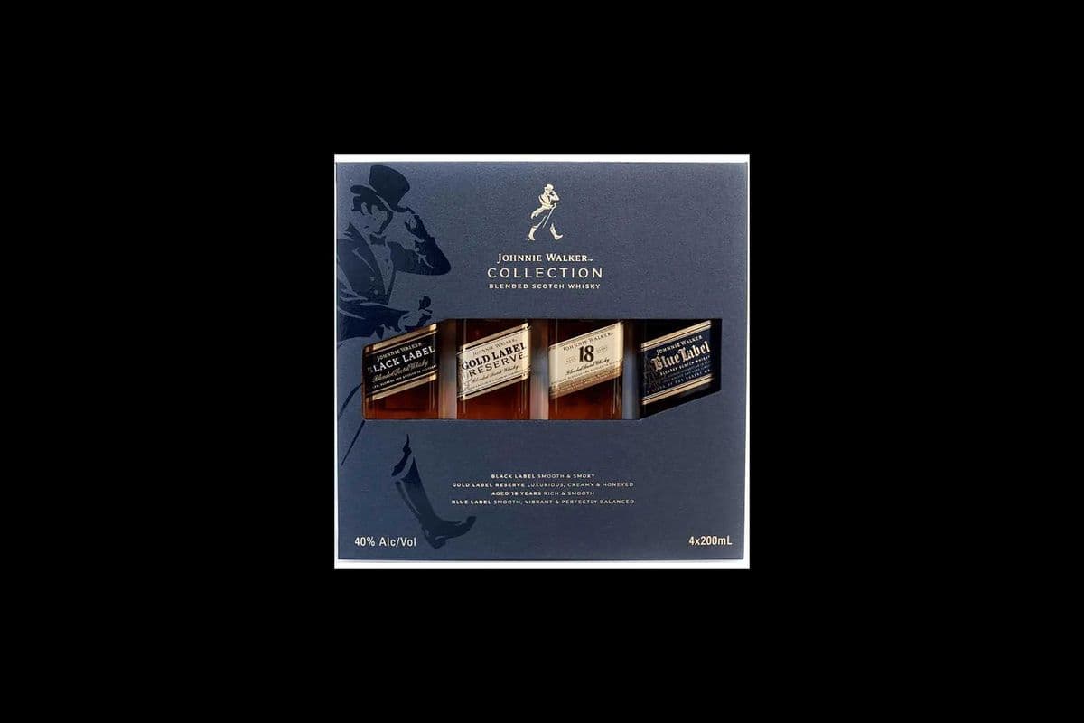 JOHNNIE WALKER FAMILY PACK 4*200ML (1 x 4*200ML)