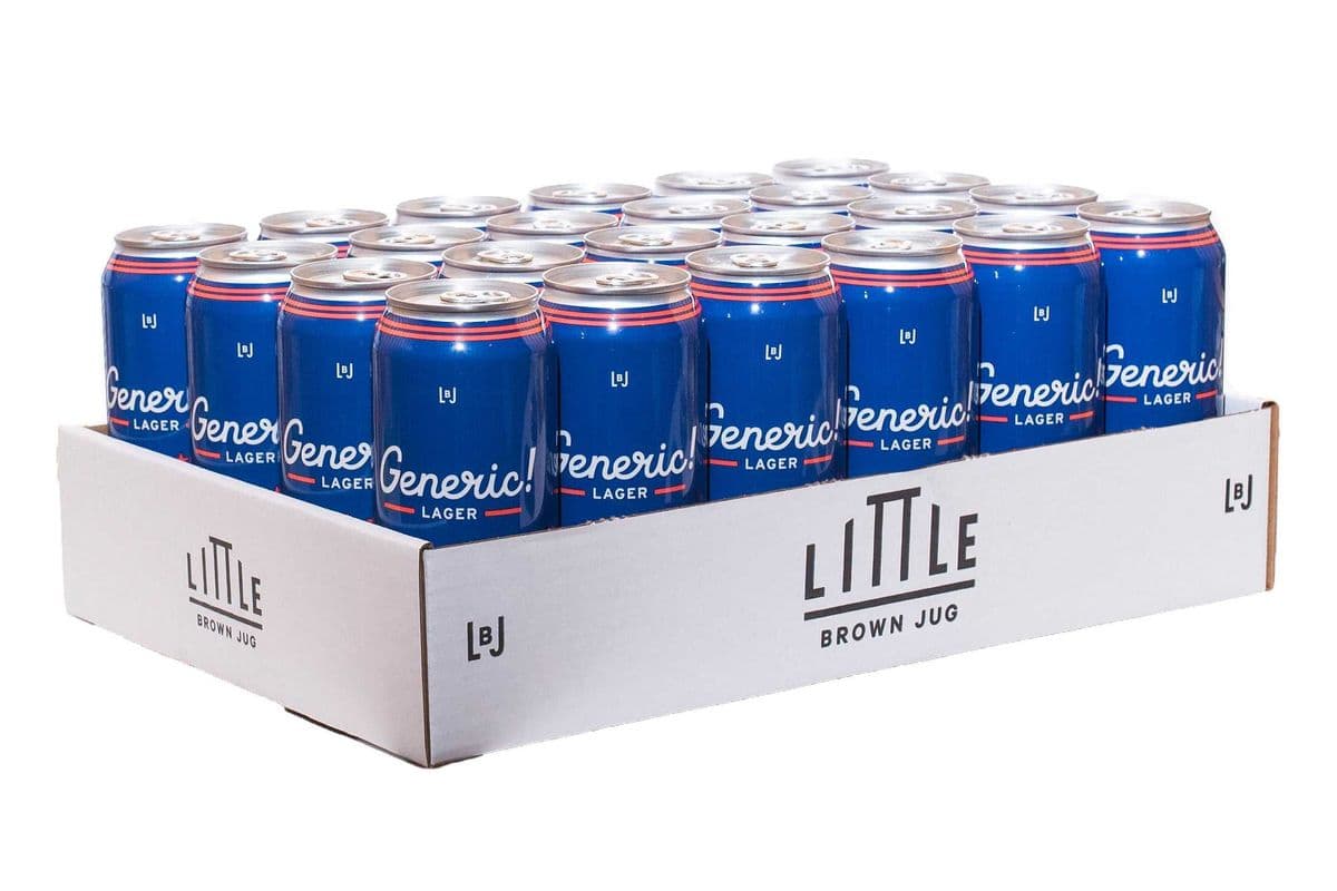 24-Pack of Generic! Lager (473mL) (24 x 473 ml)