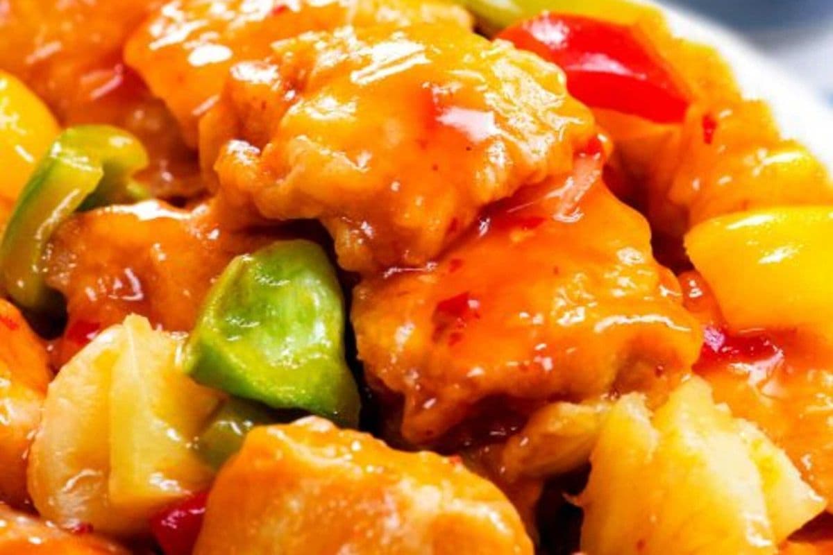 45. Pineapple Sweet and Sour Chicken