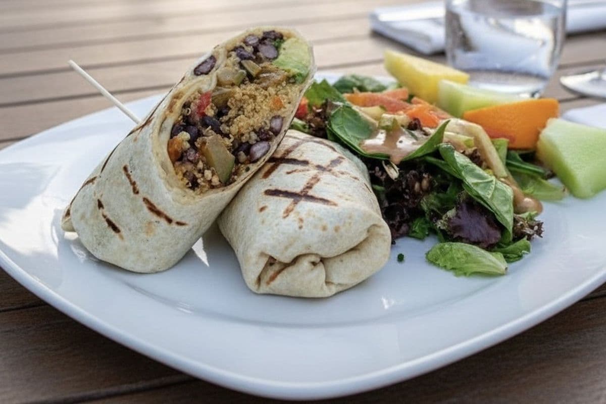 Vegan Quinoa Wrap