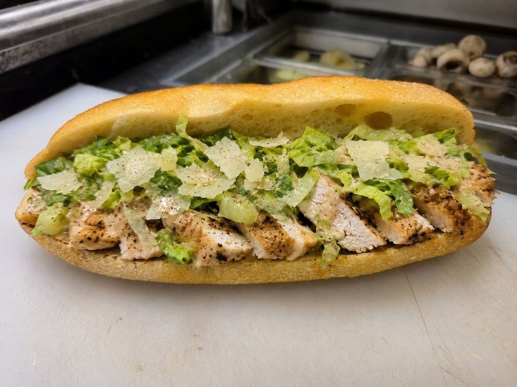 Grilled Chicken Caesar Baguette