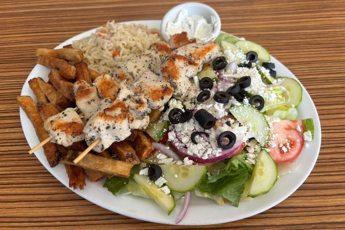 Souvlaki Dinner