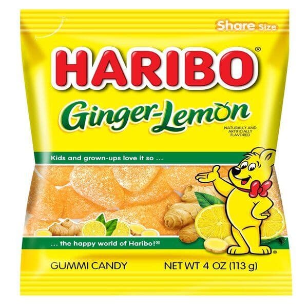 Haribo Citron et Gingembre 113g/ Haribo Ginger Lemon 113g