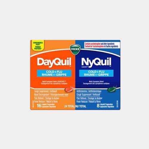 Vicks DayQuil et NyQuil (24 capsules) / Vicks DayQuil & NyQuil (24 capsules)