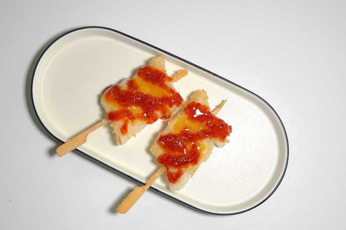 Baskan Rice cake skewers