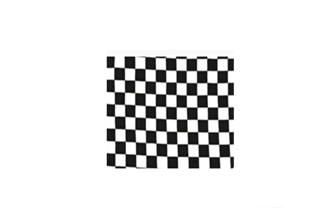 Bandana (Black & Checkered)