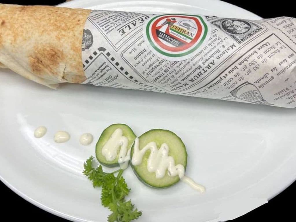 Double Koobideh wrap