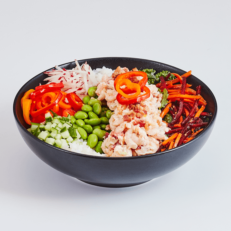 Poké Crevettes Tex-mex / Tex-Mex Shrimps Poke