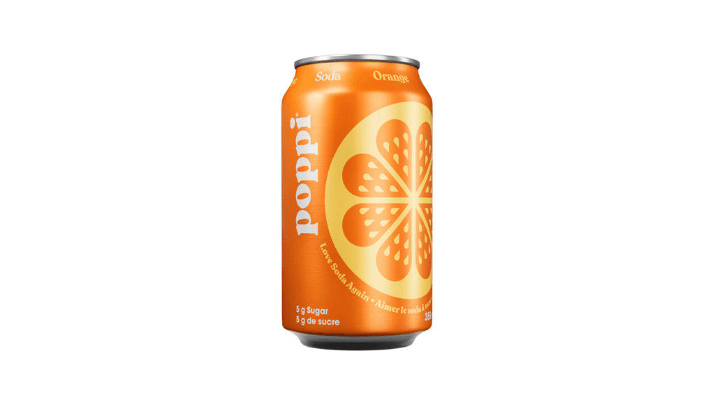 (Poppi Soda) Orange / (Poppi Soda) Orange