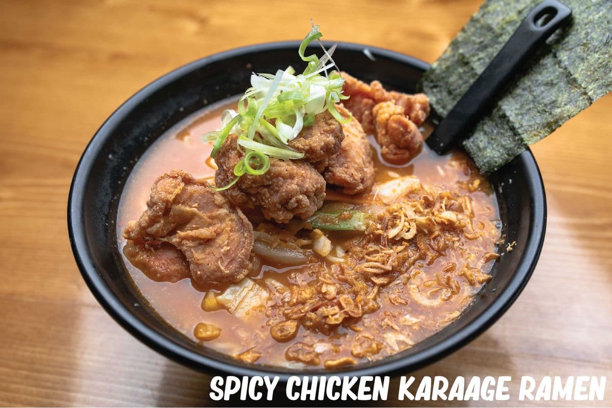 Spicy Chicken Karaage Ramen