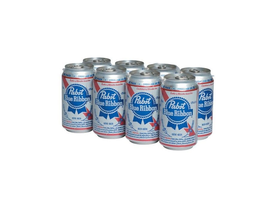 Pabst Blue Ribbon (8 Pack) (1 x 355 ml Cans)