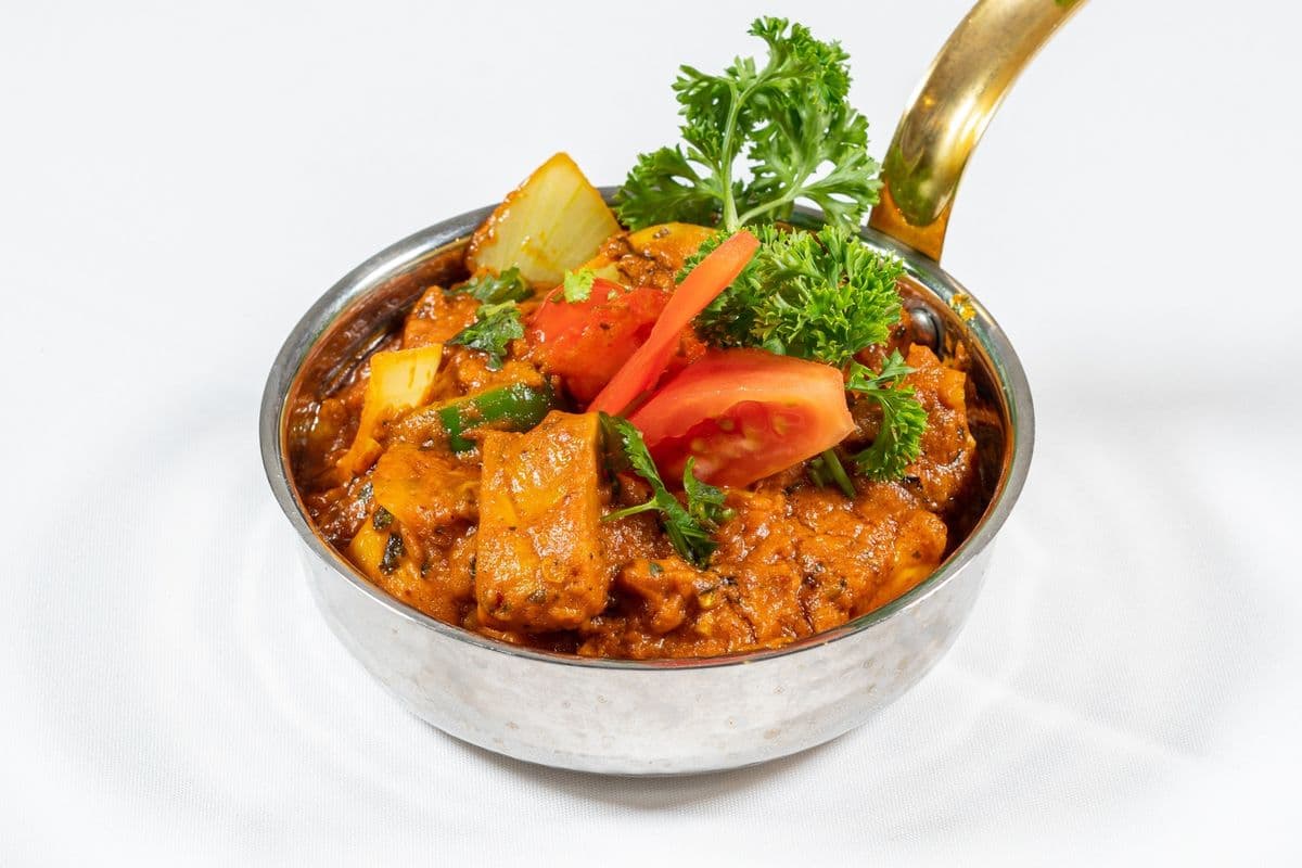 76. Kadhai Soya Chaap