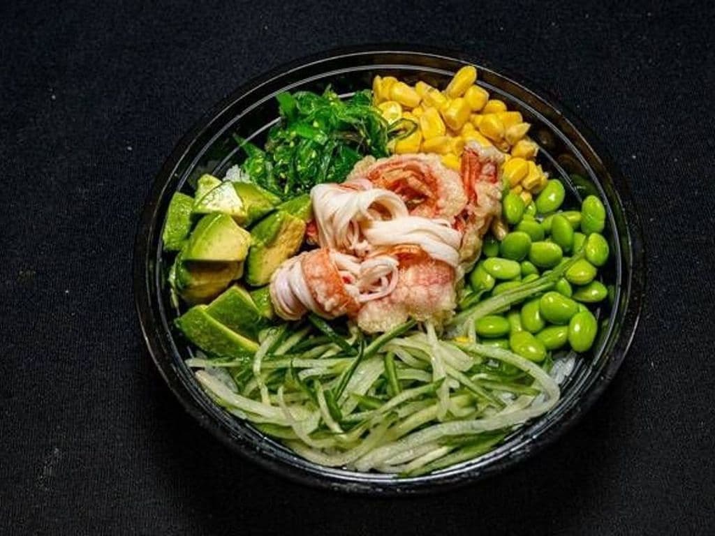 64. Crab Meat Poke