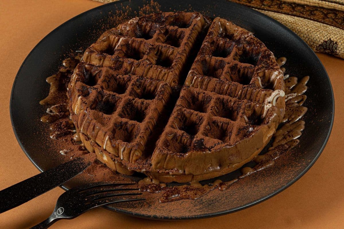Tiramisu waffle