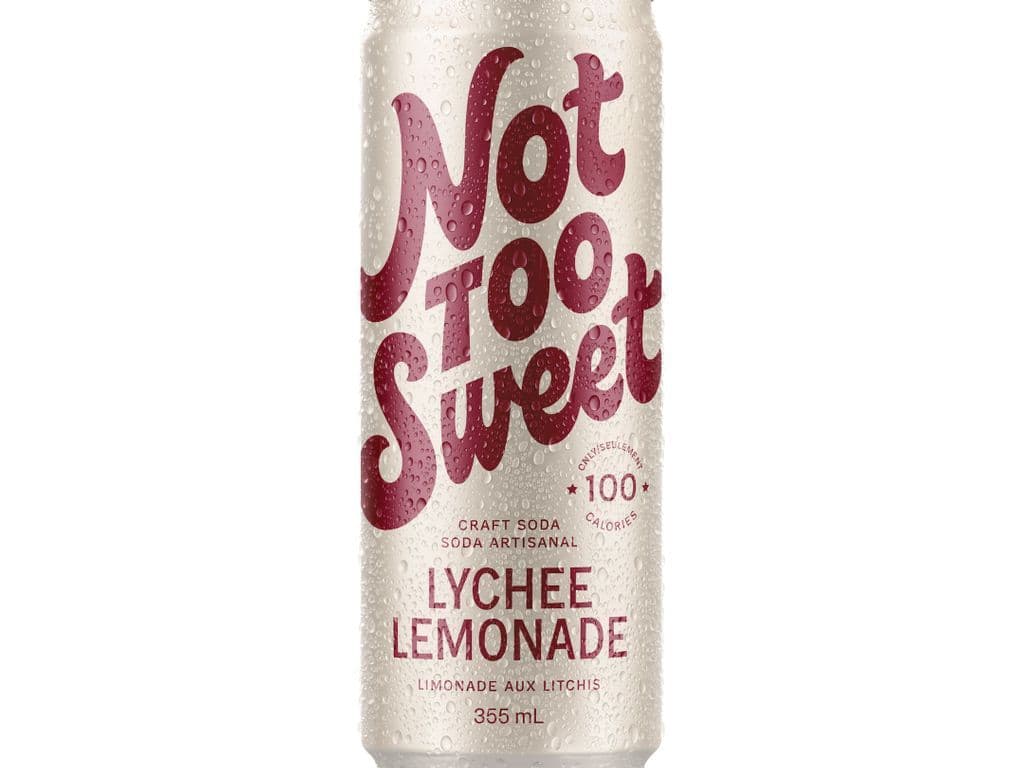 Not Too Sweet Soda - Lychee Lemonade