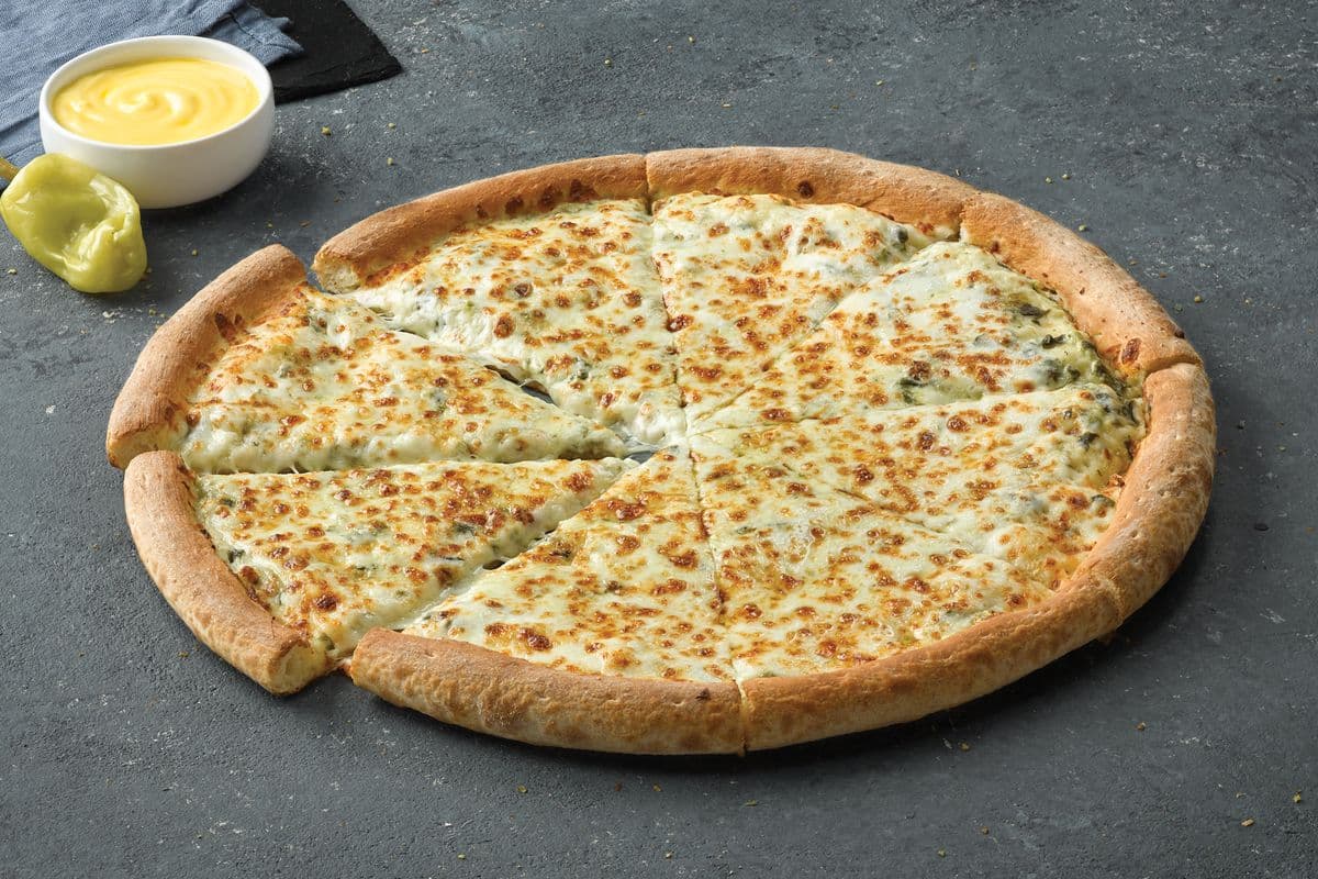 14" Spinach Alfredo Pizza