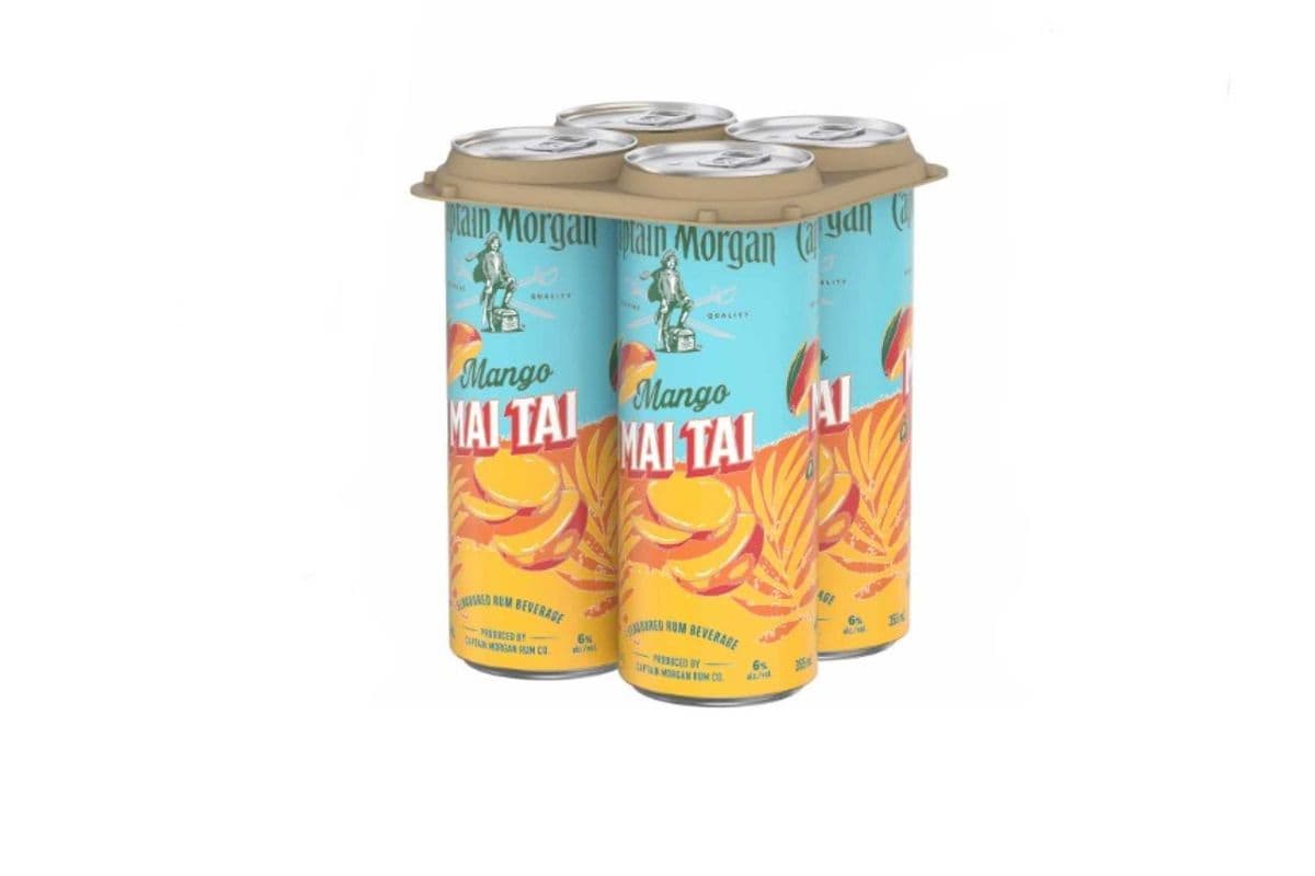 Captain Morgan Mango Mai Thai (4 x 355 ml)