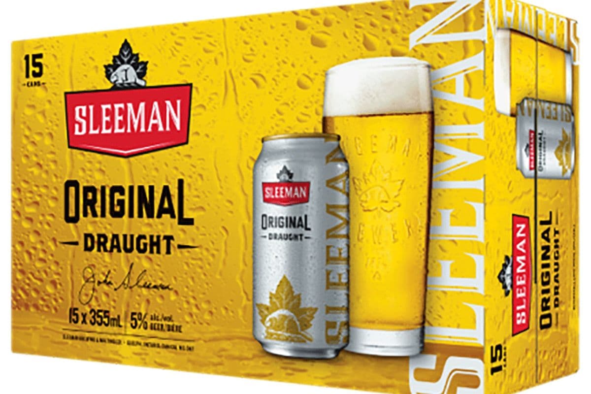 Sleeman Original Draught (15 x 355 ml Cans)