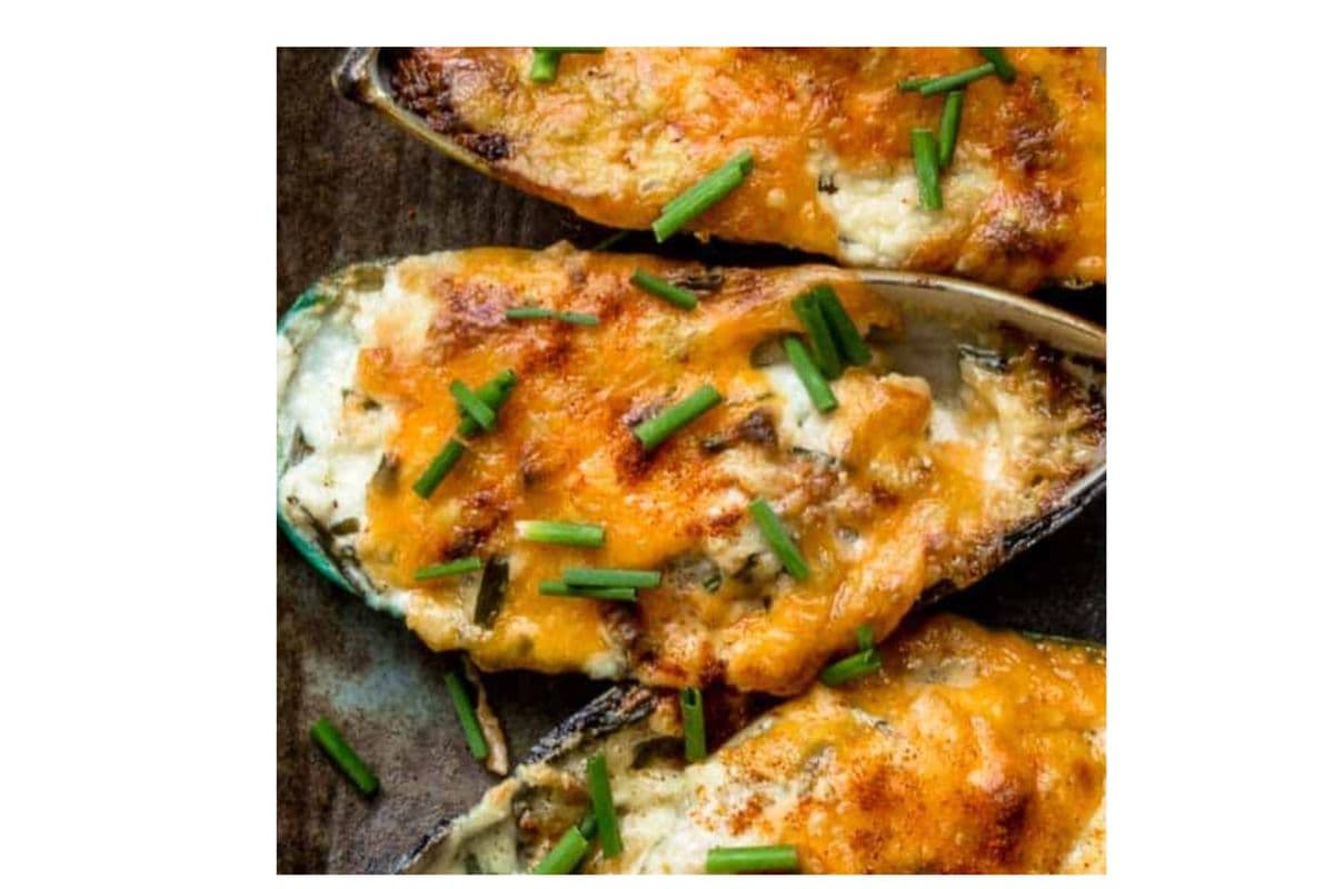 Bake Cheese Mussel (4 Pcs)