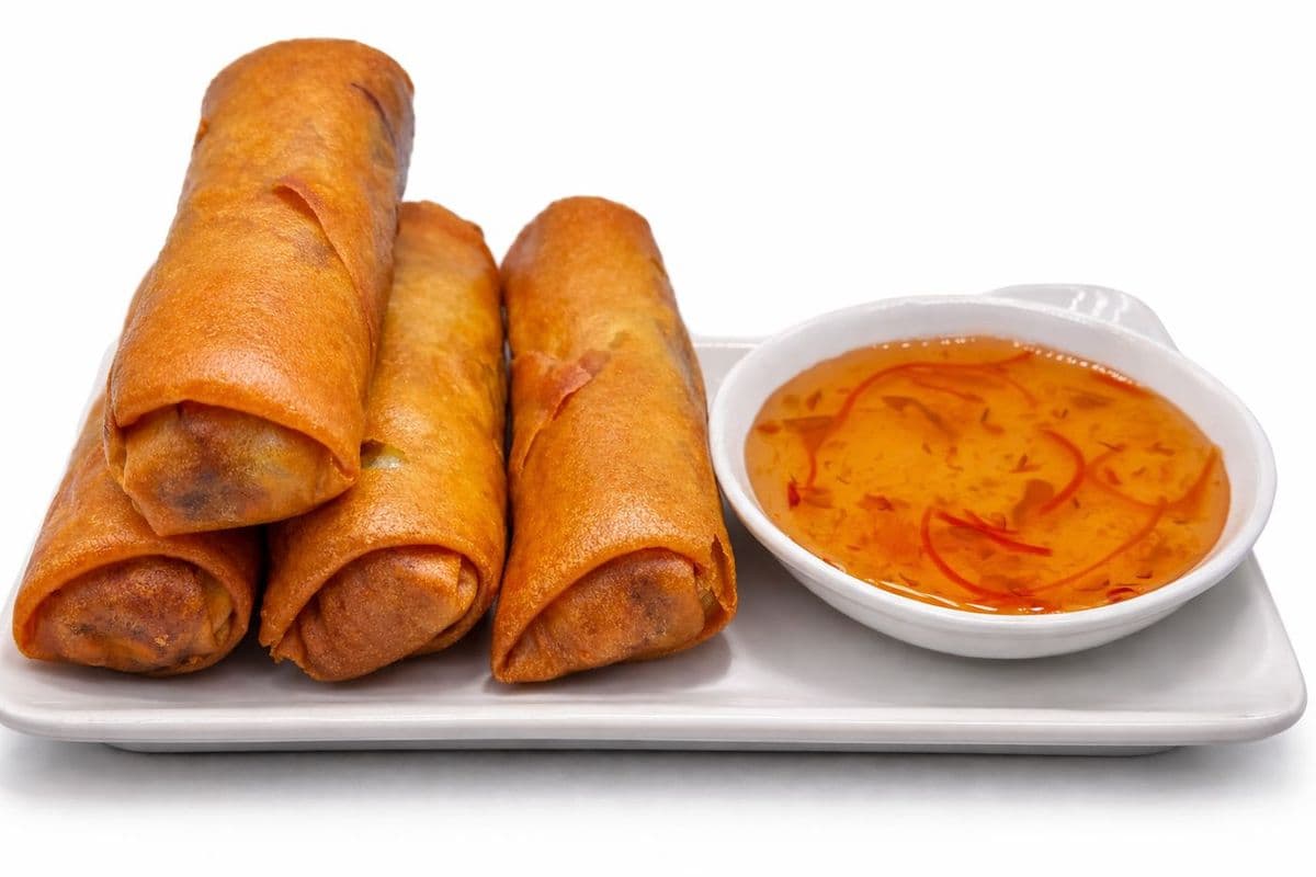 11 Vegetable Spring Rolls (Por Pia Todd)