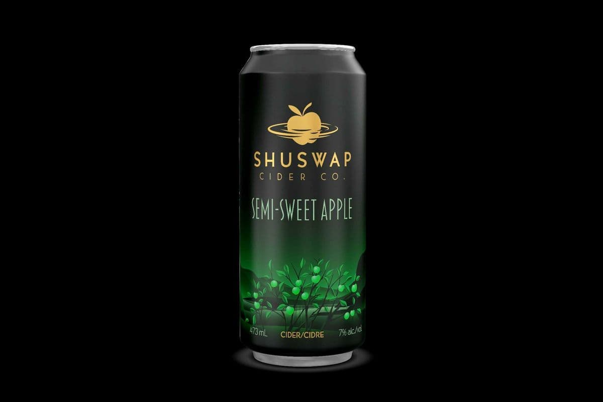 Shuswap Semi-Sweet Apple (1 x 473 ml)