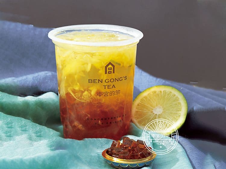 Pineapple fruit tea (Small) / 凤梨果⽴⽅