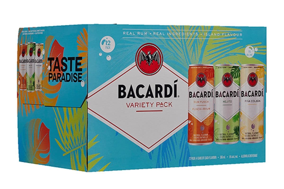 BACARDI MIX 12 PACK (12 x 355ML)