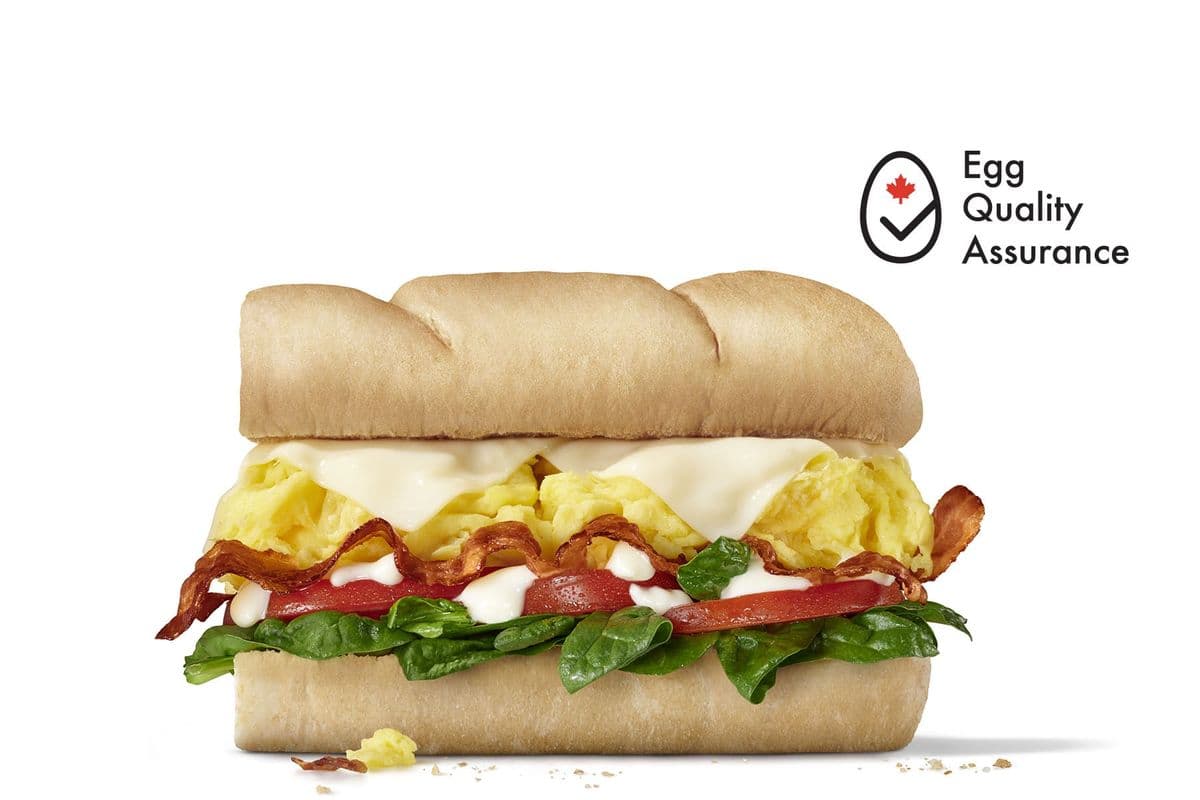 Bacon & Egg (6'')