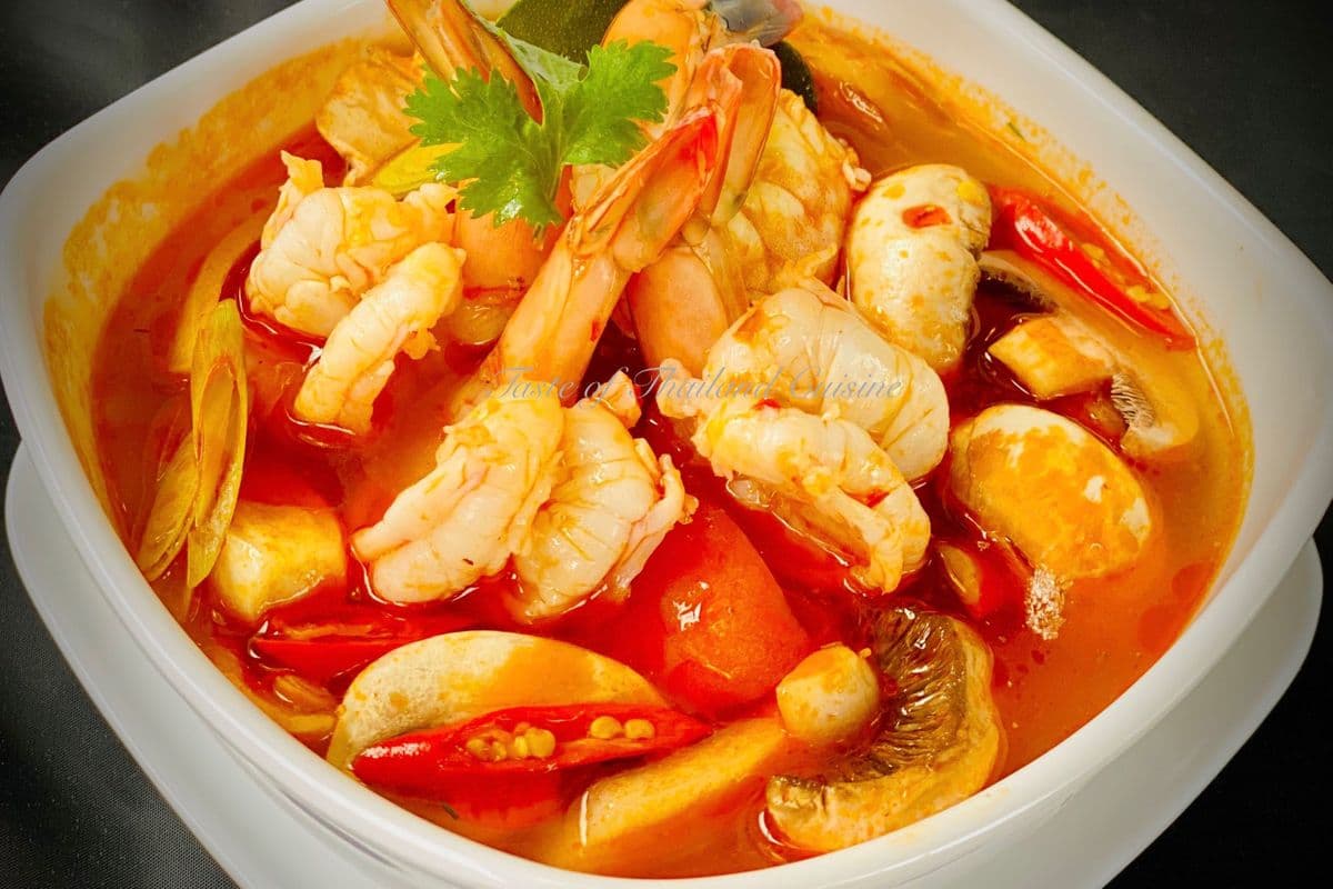 Lemongrass Soup - Tom Yum