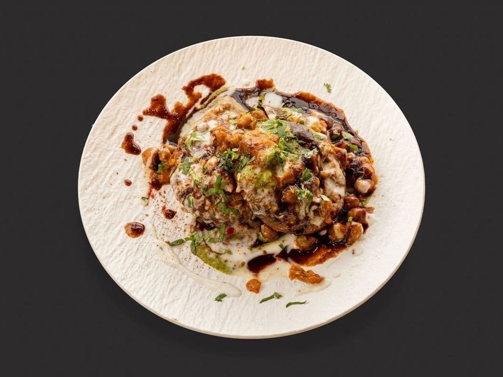 Aloo Tikki Chaat
