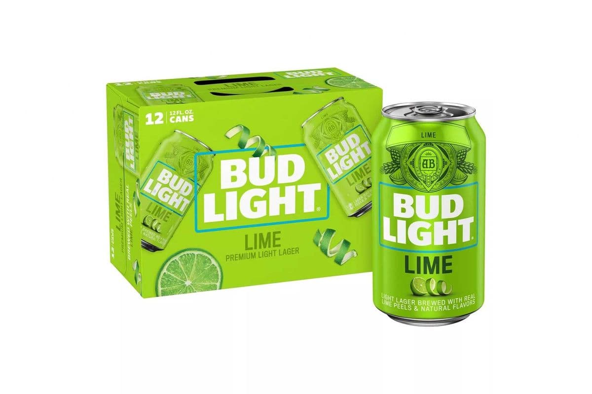 BUD LIGHT LIME 12 CANS (12 x 355 ML)